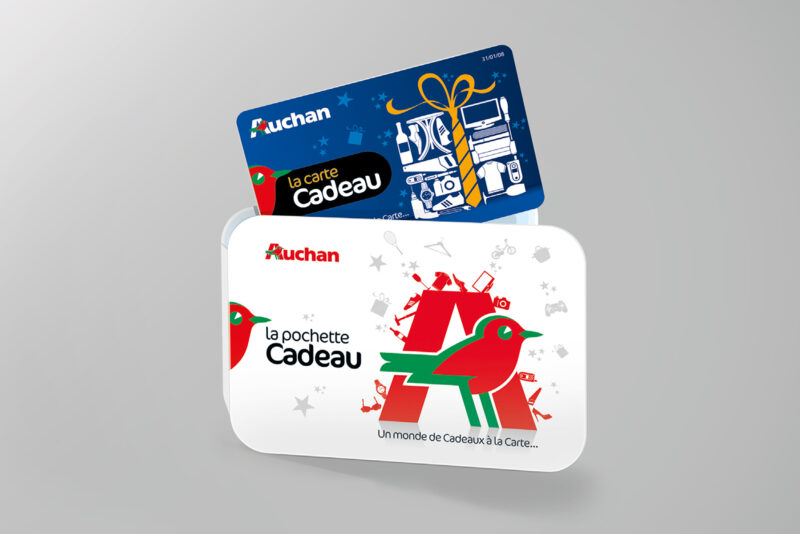 auchan carte kdo packaging visuel 1