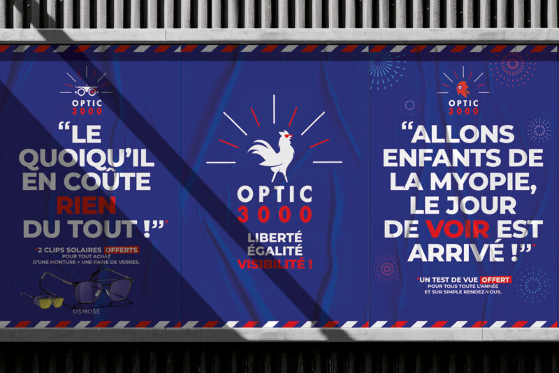 optic 3000 campagne visuel 1